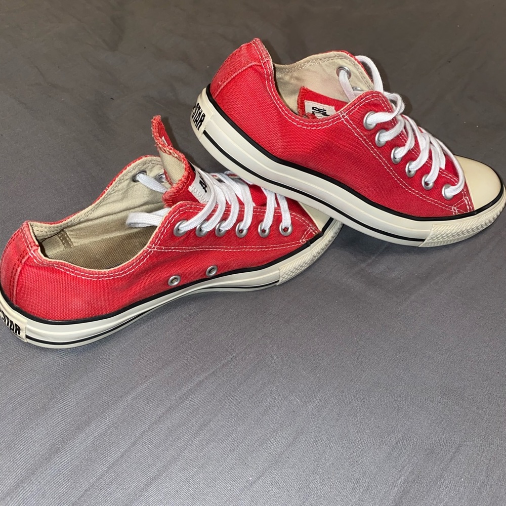 Red Low Top Converse